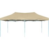 vidaXL Sklopivi Pop-Up Šator 3x6 m Krem Bijeli | shoptok.hr