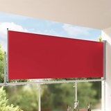  Uvlačiva bočna tenda za terasu 140 x 300 cm crvena | shoptok.hr