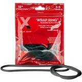 Slim Wrap 15 - tanek obroček za penis - črn (38 cm)