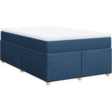 vidaXL Krevet s oprugama i madracem plavi 120 x 190 cm od tkanine | shoptok.hr