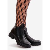 Boto Warm Women's Boots Made Of Eco Leather Black Verietta | ePonuda.com