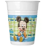 Plastična čaša Mickey baby 8 kom