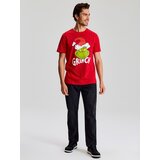 Sinsay Pamučna majica s božićnim printom Grinch | shoptok.hr