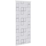  Roleta za tuš 100 x 240 cm s uzorkom kvadrata | shoptok.hr