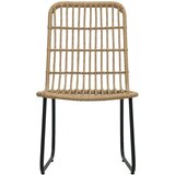 Poli 3-dijelni bistro set od poliratana boja hrasta | shoptok.hr