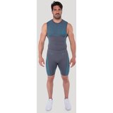 GymBeam OG1 Seamless Tanktop Grey/Blue S | Eponuda.com