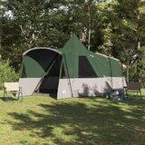  Teepee šator s krovom s pohranom Zelena 720 x 465 x 295 cm | shoptok.hr