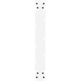  Noge za blagovaonski stol U-oblik 3 kom Bijele 70 x (72-73) cm Čelik | shoptok.hr
