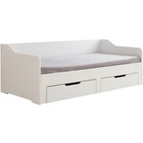 XORA POSTELJA 90/180 cm x 200 cm , leseni material bela Cene