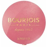 Bourjois little Round Pot rdečilo za obraz 2,5 g odtenek 34 Rose D´Or za ženske