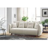 Atelier Del Sofa Trosjed na razvlačenje Puffy, 235 x 95 x 98 cm, Krem Cijene