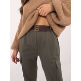 Och Bella Trousers-TW-SP-BI-6-1313.47-khaki | Shoptok.si