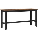  Klupa za blagovanje 2 pcs Dimljeni hrast 100 x 32 5 x 48 5 cm | shoptok.hr