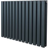 Monster ovalni stebričasti radiator – 600 mm x 780 mm – antracitno siva, (21569863) | Shoptok.si