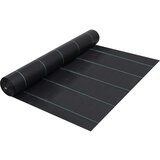vidaXL Tkanina proti plevelu in koreninam mat črna 1x10 m P Cene