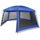 vidaXL Šator za bazen s uklonjivim letvicama i mrežastim stjenkama | shoptok.hr