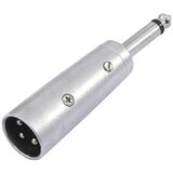 Omnitronic 30226450 XLR adapter [1x XLR vtič 3-polni - 1x klinken vtič 6.3 mm (mono)], (20428104) | Shoptok.si
