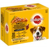  10 + 2 gratis! Pedigree vrečke v multi pakiranju 12 x 100 g - Perutnina v omaki | shoptok.hr