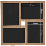 vidaXL okvir za 24 fotografije (10 x 15 cm) svjetlosmeđi mdf | shoptok.hr