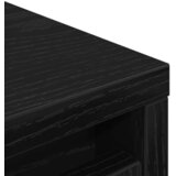 Ormarić za cipele crni hrast 29,5x34x76 cm konstruiranog drva | shoptok.hr