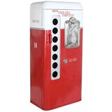  Stalak za boce DKD Home Decor 70 x 44 x 151 cm Crvena Bijela Željezo | shoptok.hr