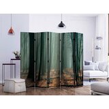 Artgeist PARAVAN 225/172/3 cm temno zelena, metino zelena | Shoptok.si