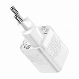Baseus pretvornik usb - 220V 30W usb tip c GaN3 mini quick charger bel | Shoptok.si