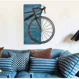 Wallxpert Wilderness Echo -1 - Blue, Black BlueBlack Decorative Wooden Wall Accessory Cene