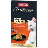 Animonda Vom Feinsten Adult kremasti priboljšek - 6 x 15 g z jetrno klobaso in vrtno zelenjavo Cene