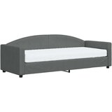 vidaXL dnevni krevet s madracem tamnosivi 80 x 200 cm od tkanine | shoptok.hr