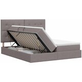  s od storage s uzglavljem Sivosmeđa 180 x 200 cm Tkanina | shoptok.hr