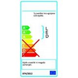 Eglo Viseća lampa PIANOPOLI LED 87 cm hrom 93663 | Eponuda.com