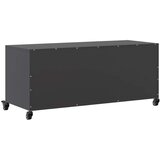vidaXL TV omarica črna 100,5x39x43,5 cm hladno valjano jeklo, (21242102) | Shoptok.si