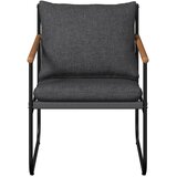 Ambia Garden SET ZA BALKON kovina, steklo, tekstil antracit, črna črna antracit, črna | Shoptok.si