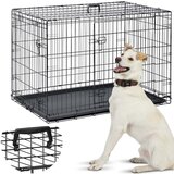 Janshop Premium Large Dog Cage 107 x 71 x 77 cm - Portable Pet Kennel PH-202, (21740418) | Shoptok.si
