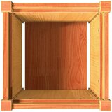 Vrtna sadilica voštano smeđe boje 40 x 40 x 40 cm od borovine | shoptok.hr