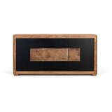 GINER Y COLOMER Sodobna kredenca iz mangovega lesa in železnih nog, (22147743) | Shoptok.si