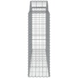  Lučne gabionske košare 20kom 200x50x120/140cm pocinčano željezo | shoptok.hr