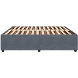  Okvir za krevet bez madraca tamnosivi 200x200 cm baršunasti | shoptok.hr