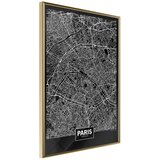  Poster - City Map: Paris (Dark) 20x30 Cijene