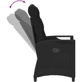  Vrtna stolica 2 pcs Crna 56 x 64 x 94 cm Čelik i poliester | shoptok.hr