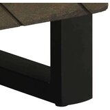  Noćni ormarići 2 kom crni 40x33x46 cm od masivnog drva manga | shoptok.hr