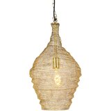 QAZQA Orientalska viseča svetilka zlata 30 cm - Nidum | Shoptok.si