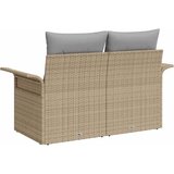  Vrtni kauč s jastukom Bež 141 x 62 x 69cm poliratan | shoptok.hr