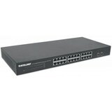 Intellinet 24-Port Gigabit Ethernet Switch, 2xSFP Ports cene