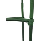 vidaXL Kavez za rajčice 2 kom 116 cm od čelika i PP-a | shoptok.hr