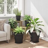  Lončki za rastline 24 pcs Črna Ø 34 x 28 cm Plastika, (5000207846) | Shoptok.si