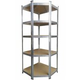 Aga Kutna metalna polica 180 x 70 x 40 cm 5 polica AGA MR4603 Cijene