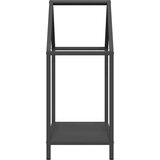  Stalak za drva crni 40x25x60 cm hladno valjani čelik | shoptok.hr