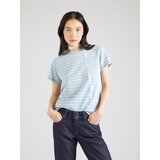 Guess Jeans Majica golublje plava / bijela | shoptok.hr